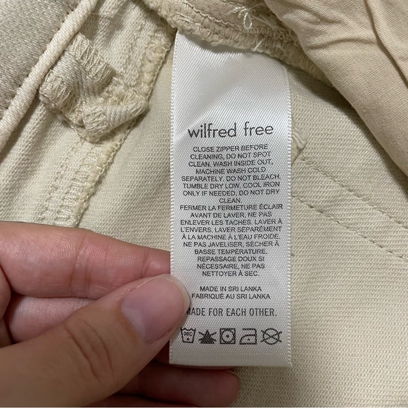 Aritzia Wilfred Free Melina Pant in Gd Birch Size 0 - Picture 5 of 9